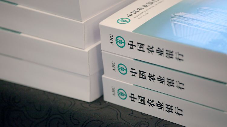 Schwere Lektüre: In Hongkong liegt der Emissionsprospekt für den Börsengang der Agricultural Bank of China (AgBank) aus.