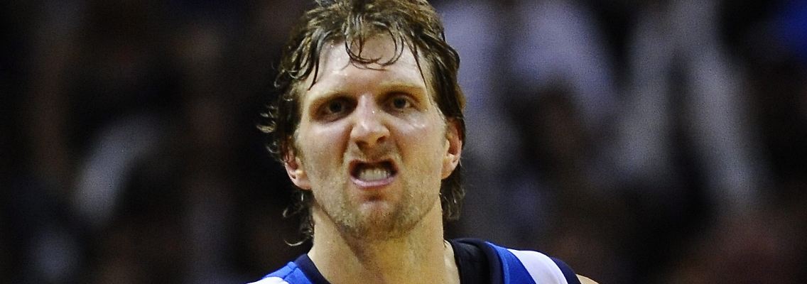 Der Poker ist entbrannt: Dirk Nowitzki.