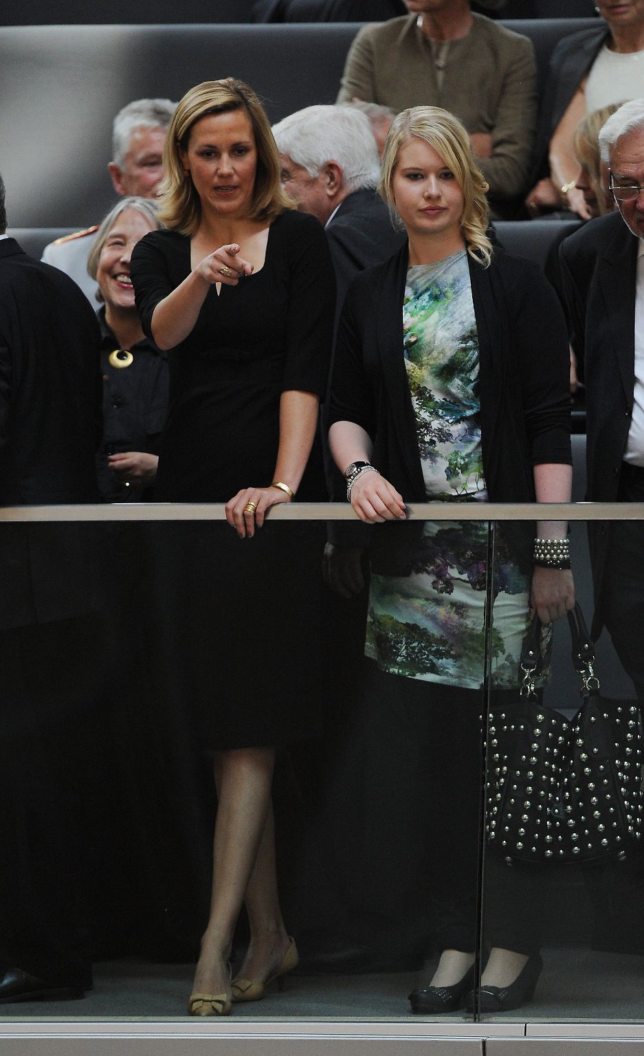 Annalena (r) hatte schulfrei. 