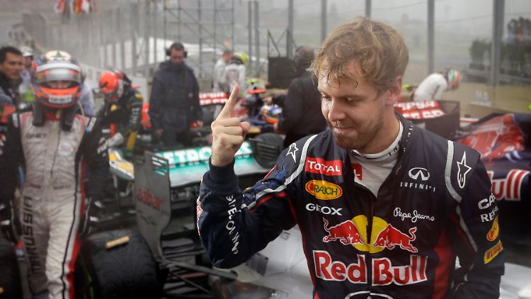 Dritter WM-Streich in Sao Paulo: Sebastian Vettel reichte dazu ein sechster Platz.