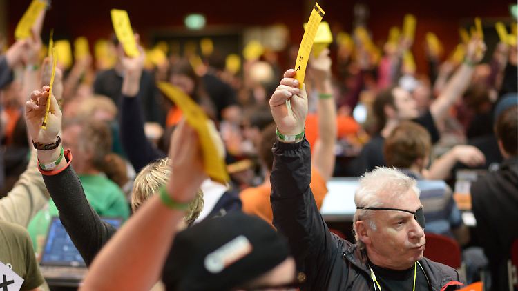 Mitglieder der Piratenpartei stimmten zu Fragen aus den Bereichen Außen-, Wirtschafts-, Gesundheits- und Europapolitik ab.