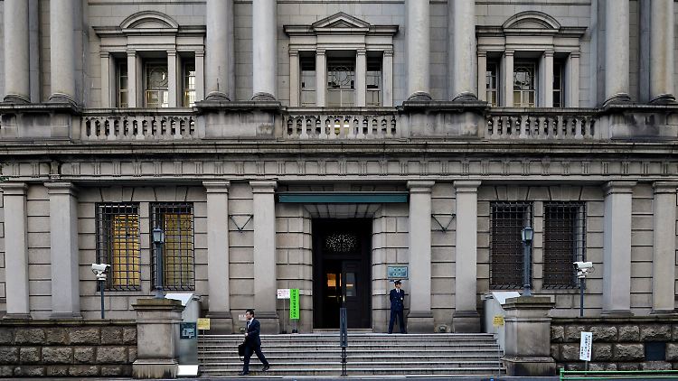 Die Bank of Japan in Tokio lenkt möglicherweise diese Woche ein.