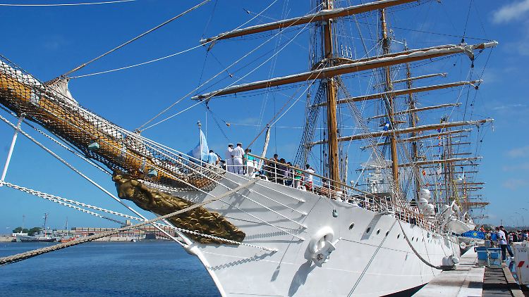 Das Segelschiff "Libertad" wurde per einstweiliger Verfügung beschlagnahmt.