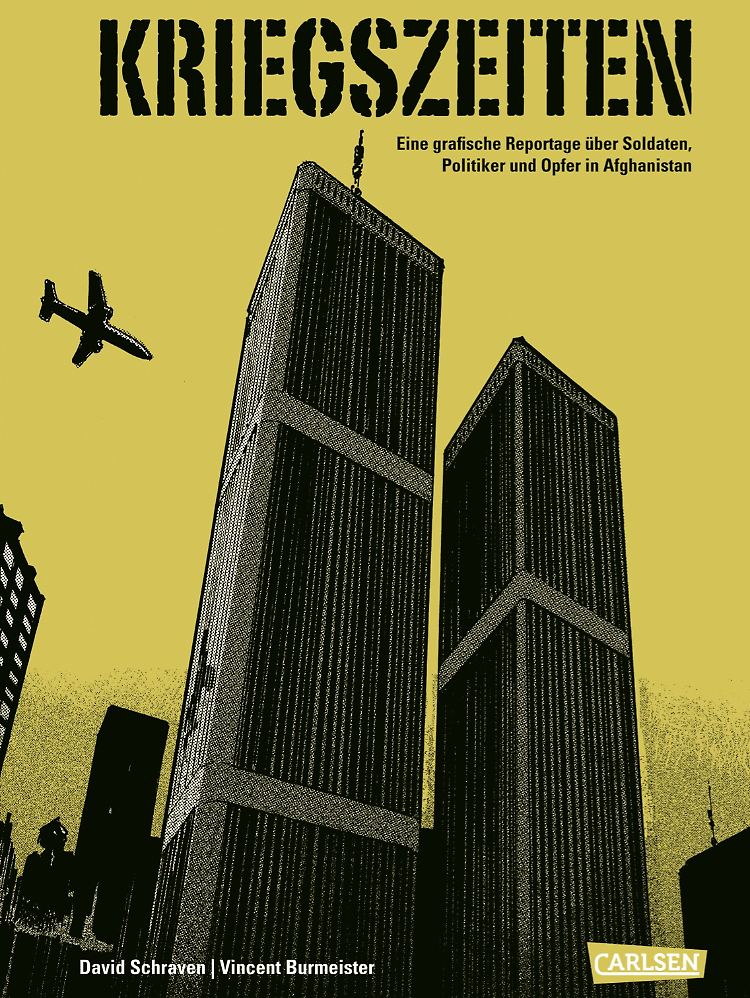 "Kriegszeiten" ist im Carlsen-Verlag erschienen, hat 128 Seiten im Hardcover und kostet 16,90 Euro (D).