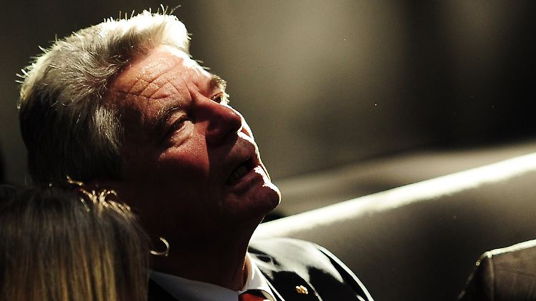 Gauck 2010 bei der Wahl des Bundespräsidenten. Er kandidiert für SPD und Grüne. Erst im dritten Wahlgang setzt sich der Kandidat von Union und FDP, Christian Wulff, durch.