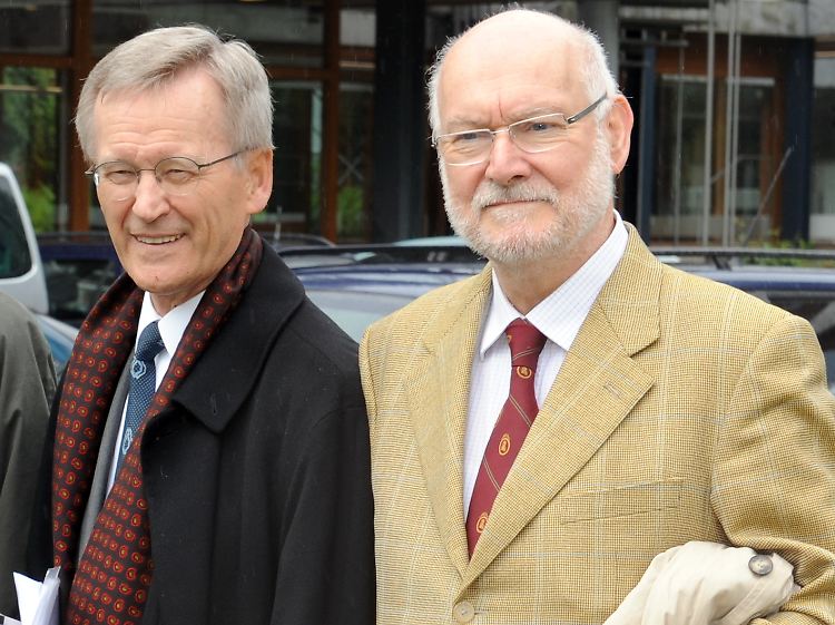 Karl Albrecht Schachtschneider (l.) und Joachim Starbatty.