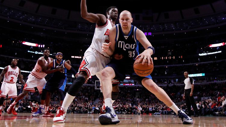 Chris Kaman konnte sich nicht entscheidend durchsetzen.