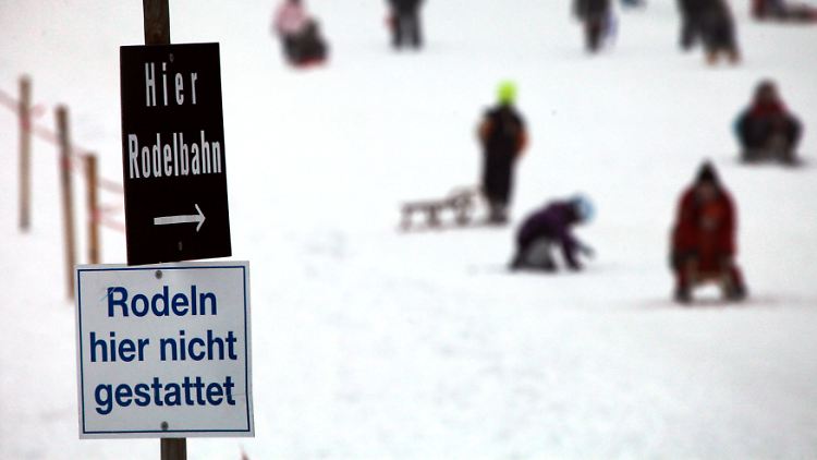 Die Rodelsaison beginnt wieder.