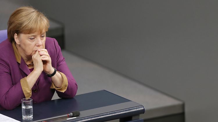 Mehrheit, aber keine Kanzlermehrheit: Angela Merkel.