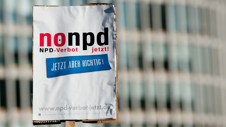 Für ein NPD-Verbot sind viele. Ob das Vorhaben vor dem Bundesverfassungsgericht Bestand hat, ist aber nicht sicher.