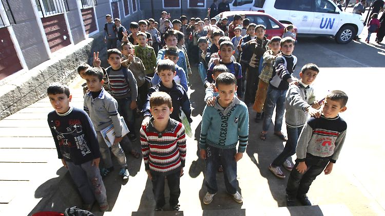 Syrische Flüchtlinge in der Türkei.