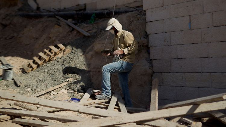 In der West Bank wird weiter an israelischen Siedlungen gebaut.