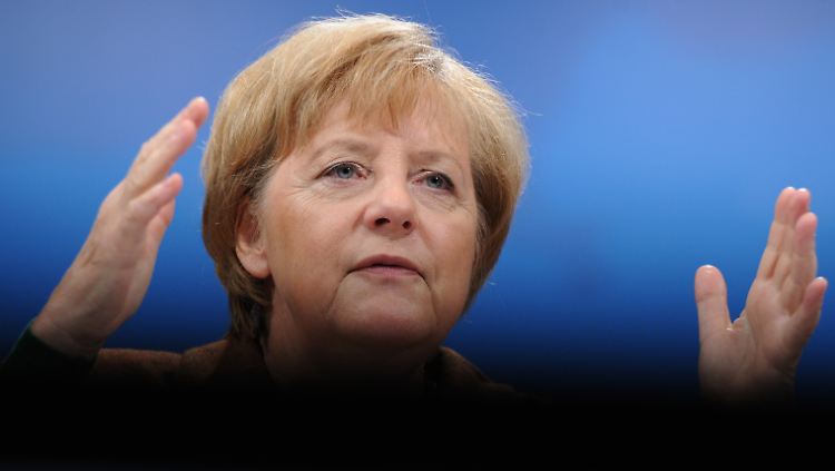 Mit einem Trick über 90 Prozent: Angela Merkel.