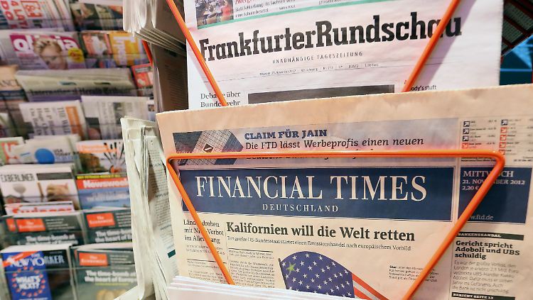 Die "Financial Times Deutschland" geht Ende dieser Woche vom Markt.