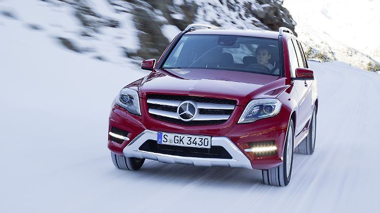 Immer mehr Mercedes-Modelle werden über alle vier Räder angetrieben.