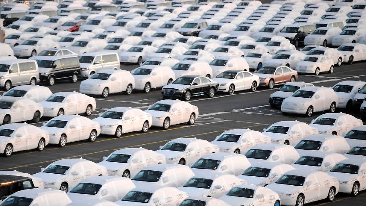 Ready for shipping: Deutsche Autos gehen gehen vor allem abseits des Heimatmarktes.