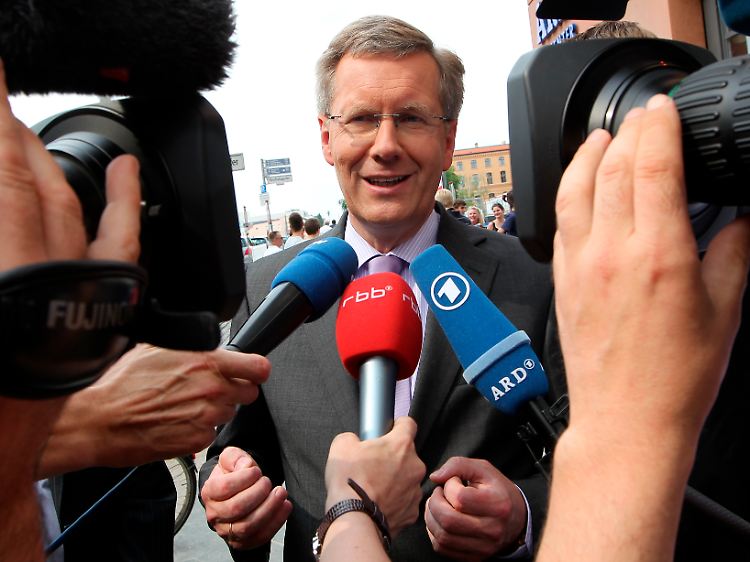 Christian Wulff ist mit sich und der Wahl im Reinen.