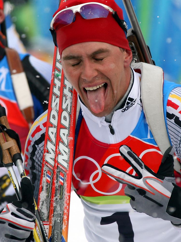 Die Olympischen Spiele 2006 in Turin waren das Karriere-Highlight von Greis. Dreimal Gold nahm er mit heim.