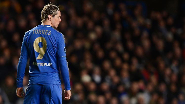 Chelsea-Star Fernando Torres: Alle Mühen waren umsonst.