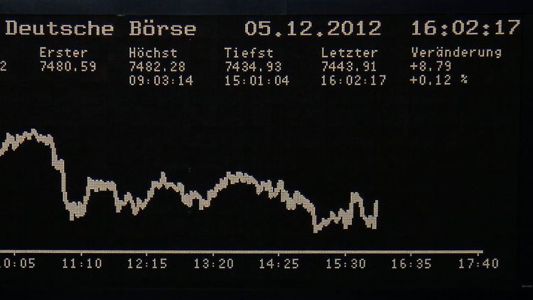 Besser angefangen als geendet: Die Dax-Kukrve zur Wochenmitte.