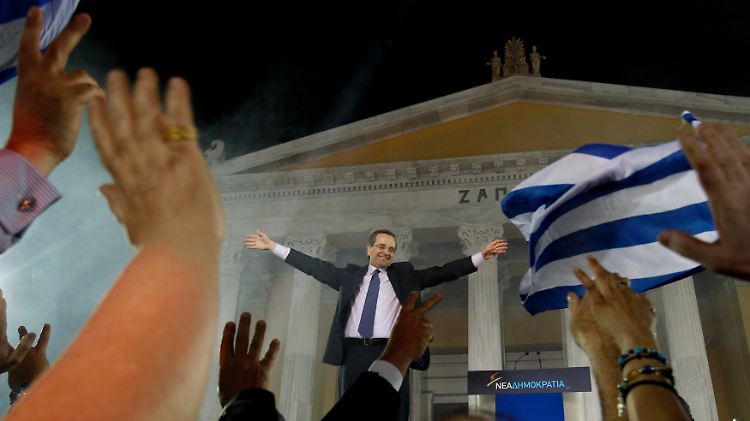Samaras glaubt an eine griechische "Erfolgsgeschichte".