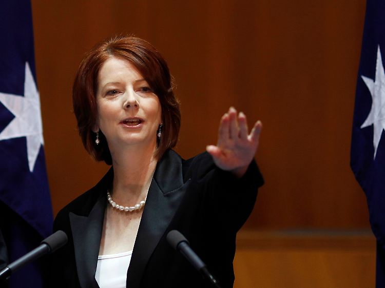 Premierministerin Gillard handelt einen Kompromiss aus. Australien sichert sich einen Anteil am Rohstoffboom.