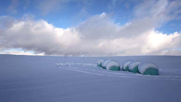 Winterimpression aus Bayern.