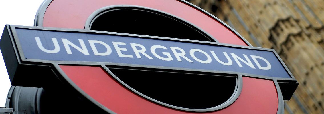 Eine Londoner U-Bahnstation im Bezirk Westminster.