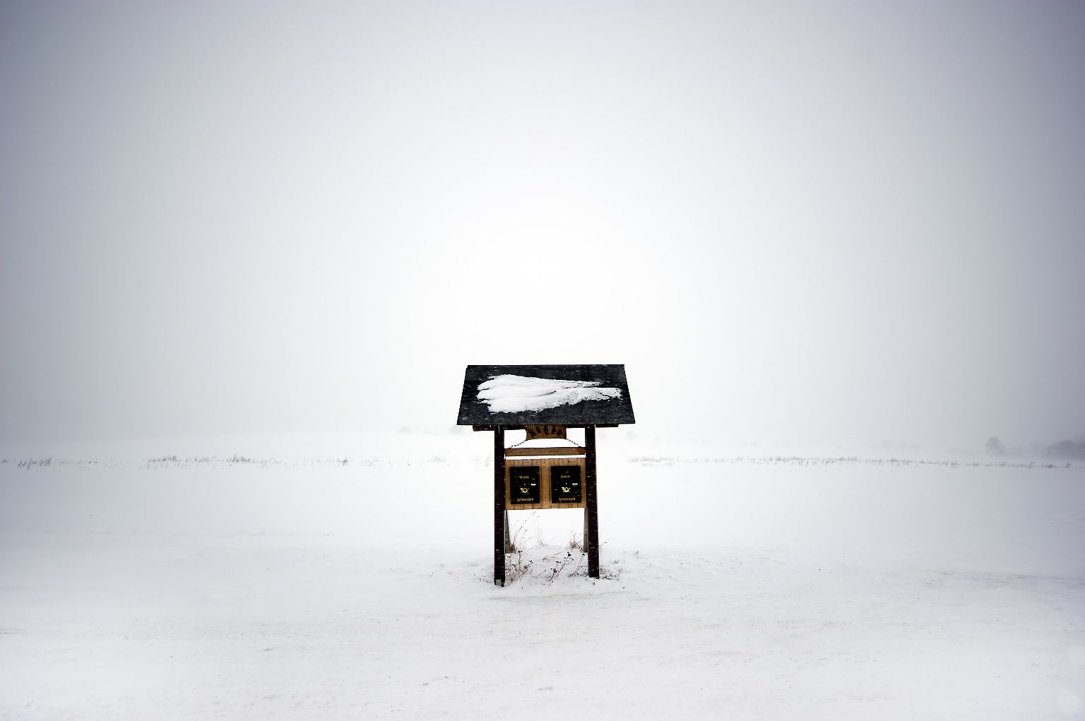 Es wintert in Deutschland.