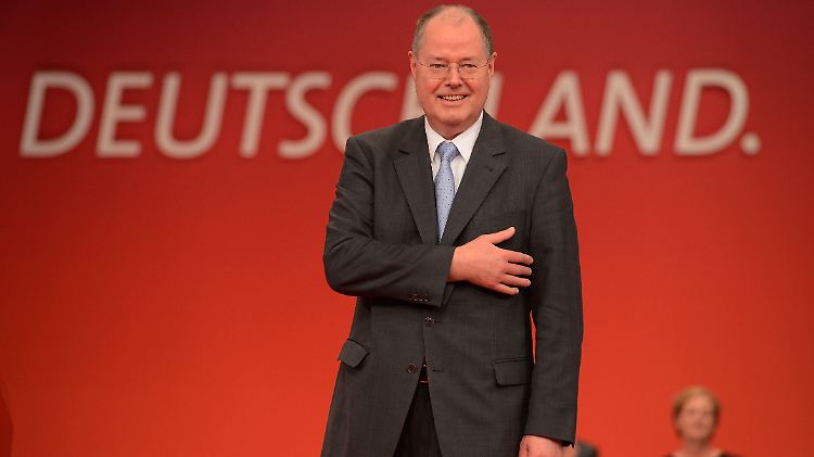 Peer Steinbrück legte beim Parteitag in Hannover ein Bekenntnis ab zu den Grundwerten der Sozialdemokratie.