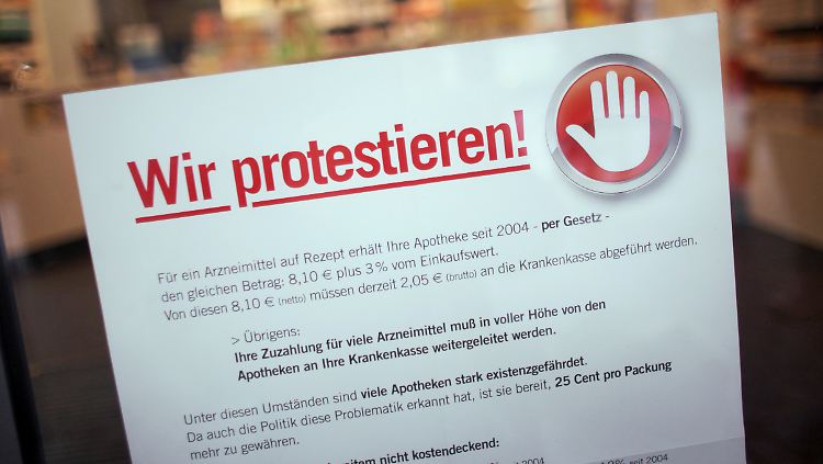 Die Apotheker in Deutschland streikten im September für bessere Honorare.