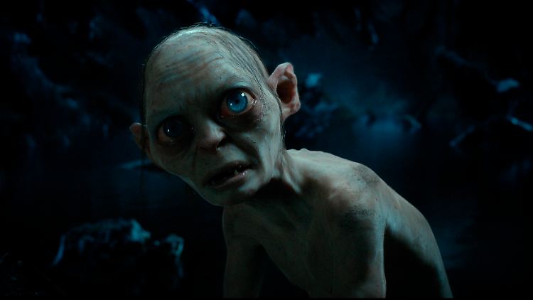 Weniger Falten, verblüffende Sehkraft: Gollum.
