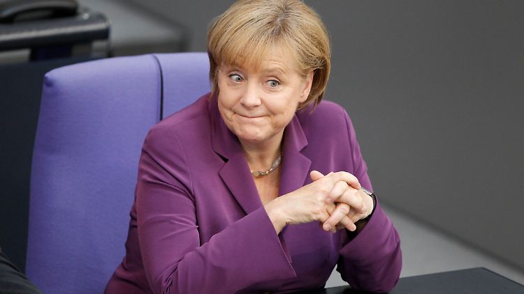 "Wahl nicht auf leichte Schulter genommen": Merkel sieht keinen Anlass zur Krise.