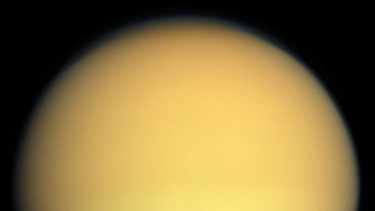 Der Saturnmond Titan.