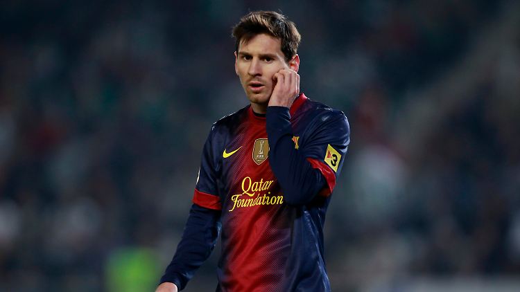 Auch aus Brasilien werden dem argentinischen Torjäger Lionel Messi jetzt Glückwünsche zuteil.