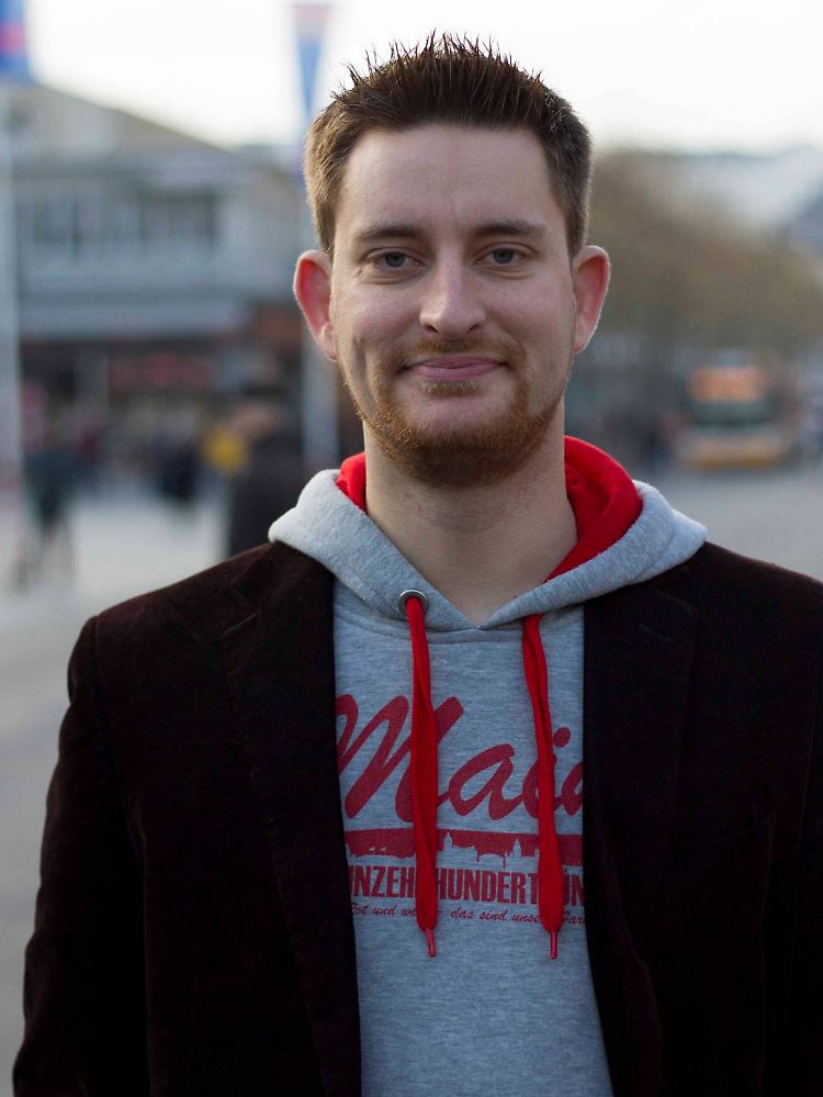 "Wir sind bereit, darüber zu reden": Ben Praße, 29 Jahre alt, leitet im richtigen Leben die IT-Abteilung einer Werbeagentur. Und ist Fan des FSV Mainz 05.