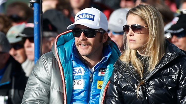 Bode Miller und seine Ehefrau Morgan - vor der Golfpartie (Archivbild)