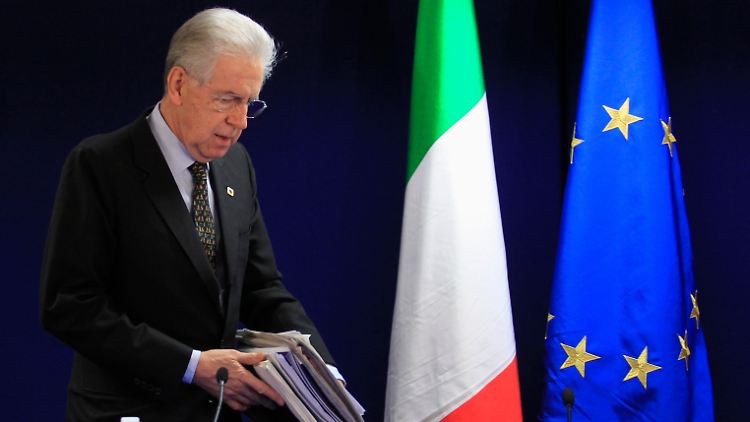Er kennt die Zahlen längst: Mario Monti.