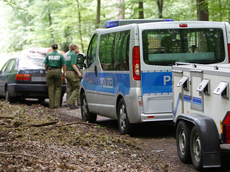 Die Polizei suchte fieberhaft nach ihr.