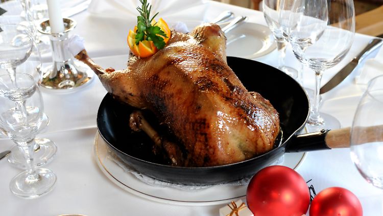 Die perfekte Weihnachtsgans.