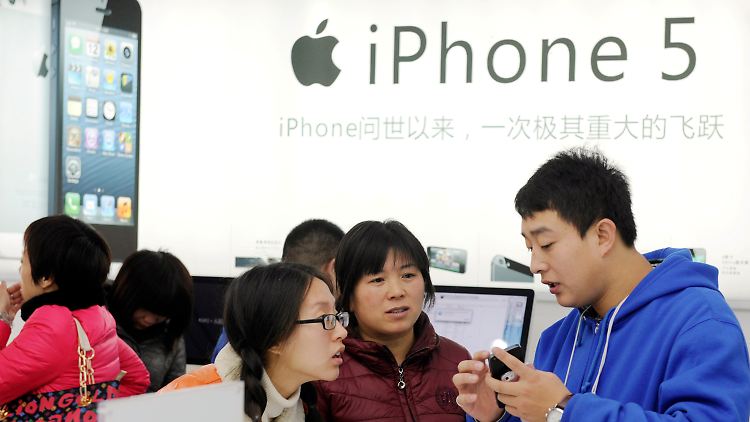 Das iPhone 5 erreicht das Reich der Mitte.