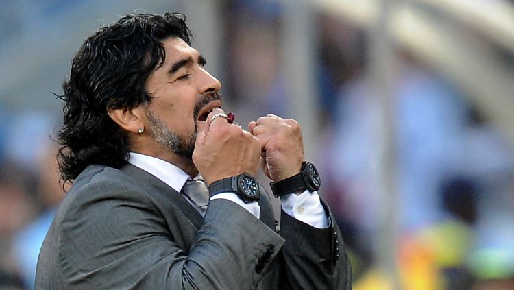 Und es spricht Diego Maradona: "Das ist die härteste Niederlage meines Lebens."