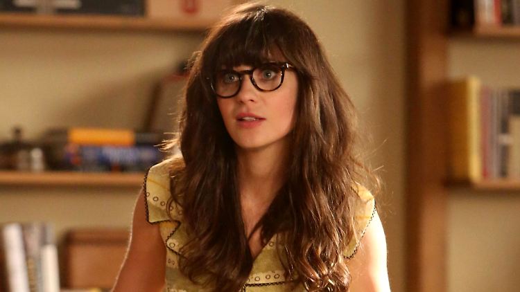 Zooey Deschanel in "New Girl".