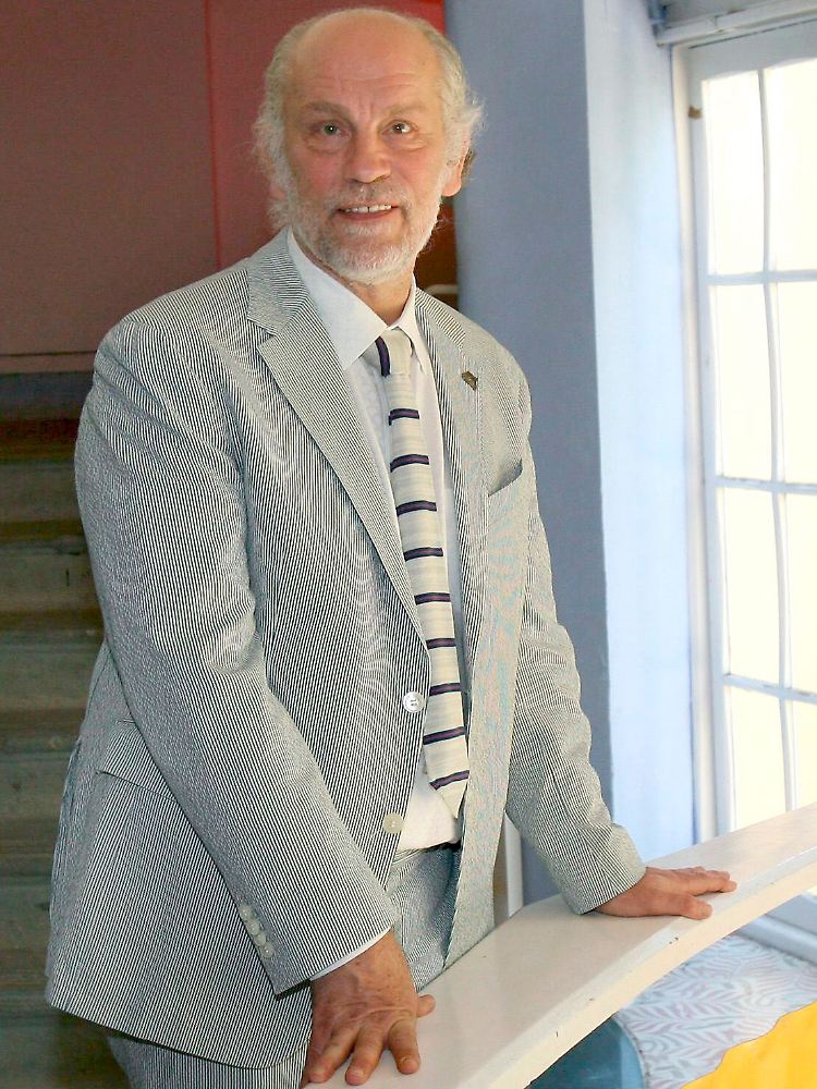 Hollywoodstar John Malkovich präsentiert am Vorabend der Berliner Fashion Week zum ersten Mal in Deutschland seine Herrenlinie "Technobohemian".