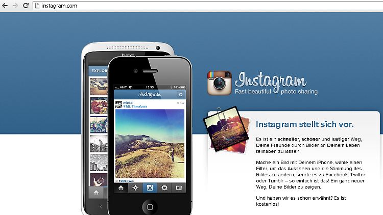 Instagram: Schnell, bequem - und profitabel?