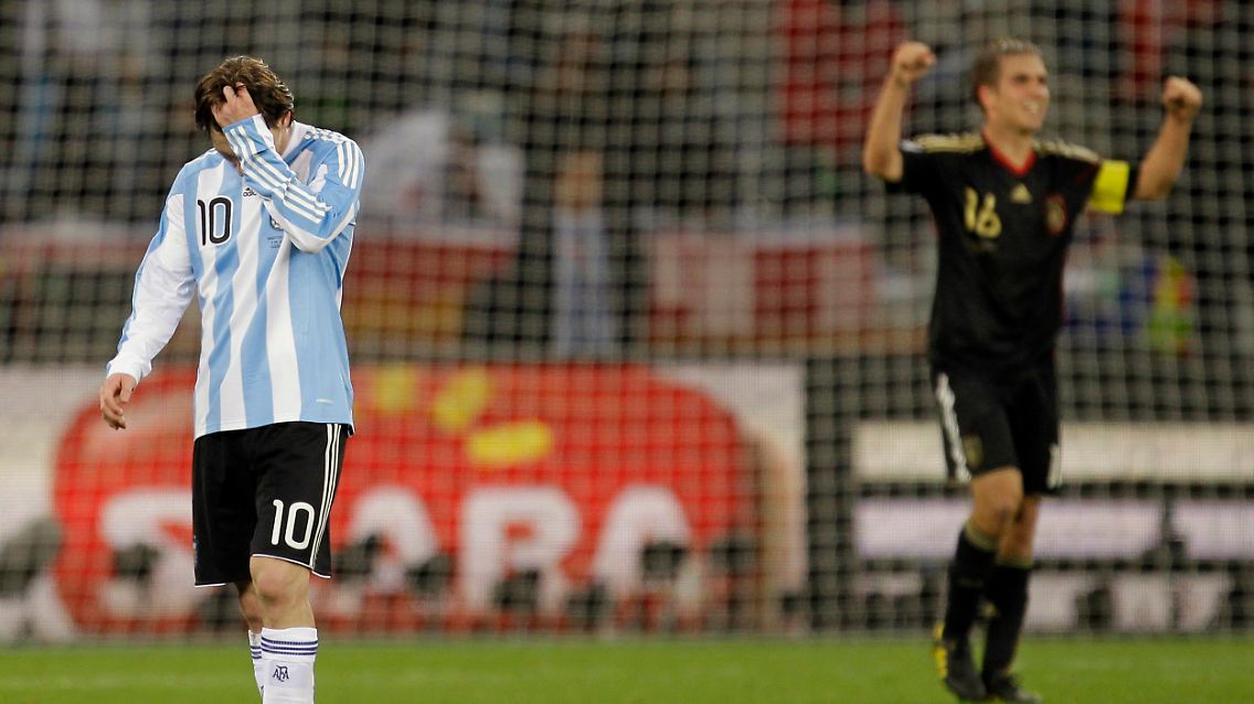 Auf dem Platz konnte Lionel Messi die Tränen noch zurückhalten. In der Kabine wollte er es nicht mehr.