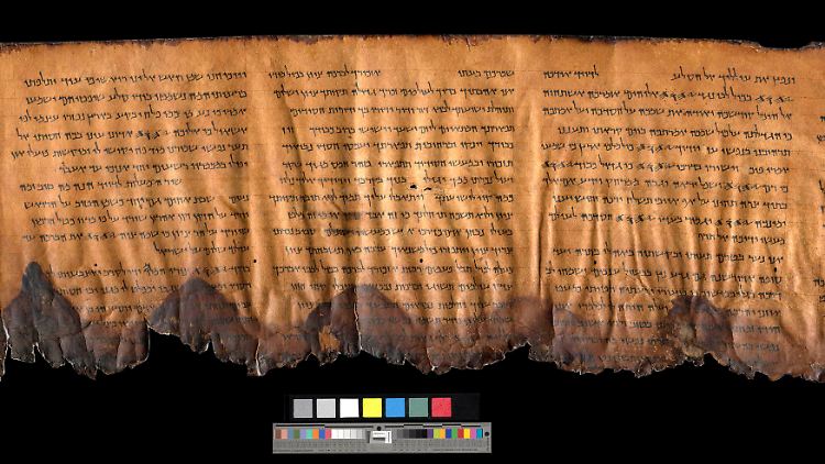 Die Aufnahme zeigt Psalm 133 aus dem Alten Testament