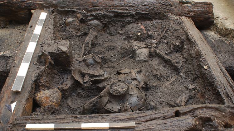 Dank der Jahresringe im Holz konnte der aus Eichenholz gebaute Brunnen auf die Jahre 5206 und 5098 v. Chr. datiert werden.