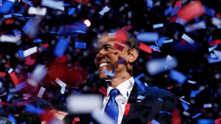 Hat trotz Krise und schlechter Arbeitslosigkeitsquote seinen Posten behalten können: US-Präsident Obama.