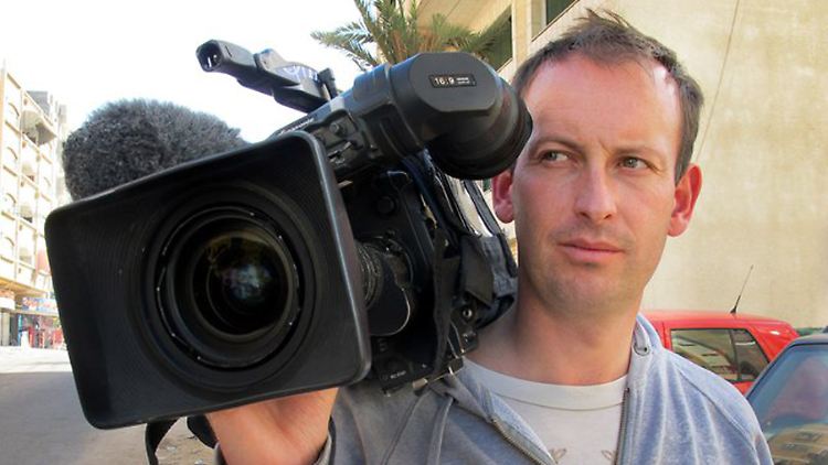 Der französische Reporter Gilles Jacquier starb im Januar, als er über den Bürgerkrieg im syrischen Homs berichtete.